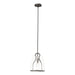 Hubbardton Forge - One Light Pendant - Caliper - Oil Rubbed Bronze- Union Lighting Luminaires Decor
