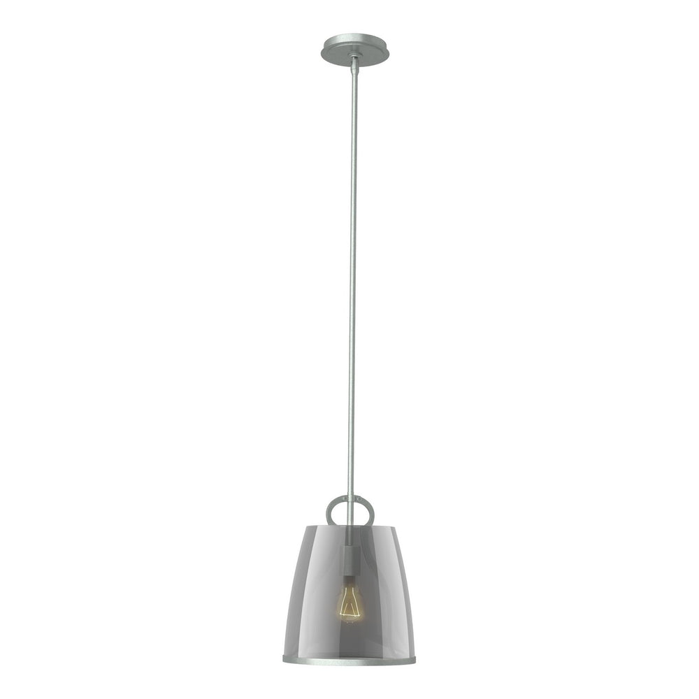 Hubbardton Forge - One Light Pendant - Caliper - Vintage Platinum- Union Lighting Luminaires Decor