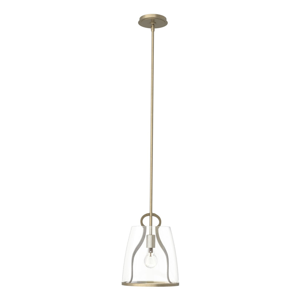 Hubbardton Forge - One Light Pendant - Caliper - Soft Gold- Union Lighting Luminaires Decor