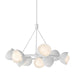 Hubbardton Forge - Nine Light Pendant - Brooklyn - White- Union Lighting Luminaires Decor