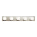 Kichler Canada - Five Light Linear Bath - Brushed Nickel- Union Lighting Luminaires Decor