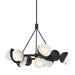Hubbardton Forge - Nine Light Pendant - Brooklyn - Black- Union Lighting Luminaires Decor