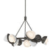 Hubbardton Forge - Nine Light Pendant - Brooklyn - Oil Rubbed Bronze- Union Lighting Luminaires Decor