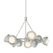 Hubbardton Forge - Nine Light Pendant - Brooklyn - Sterling- Union Lighting Luminaires Decor