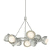 Hubbardton Forge - Nine Light Pendant - Brooklyn - Sterling- Union Lighting Luminaires Decor
