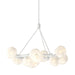 Hubbardton Forge - Nine Light Pendant - Ume - White- Union Lighting Luminaires Decor