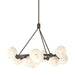 Hubbardton Forge - Nine Light Pendant - Ume - Bronze- Union Lighting Luminaires Decor