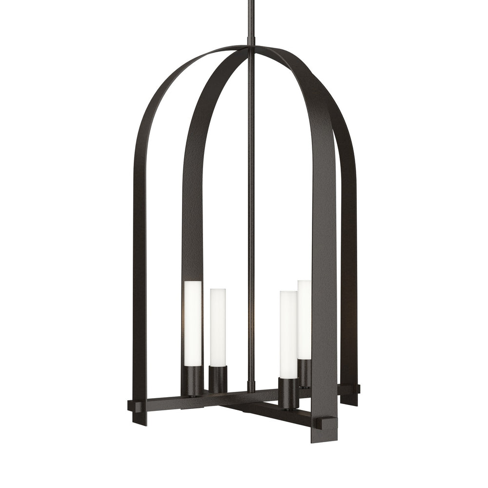 Hubbardton Forge - Four Light Pendant - Triomphe - Oil Rubbed Bronze- Union Lighting Luminaires Decor