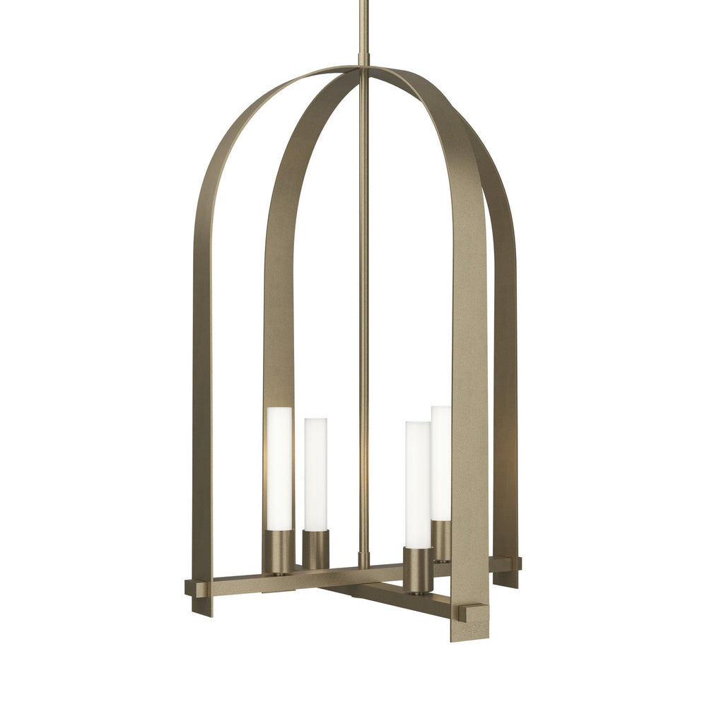 Hubbardton Forge - Four Light Pendant - Triomphe - Soft Gold- Union Lighting Luminaires Decor