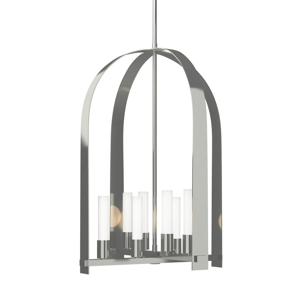 Hubbardton Forge - Eight Light Pendant - Triomphe - Sterling- Union Lighting Luminaires Decor