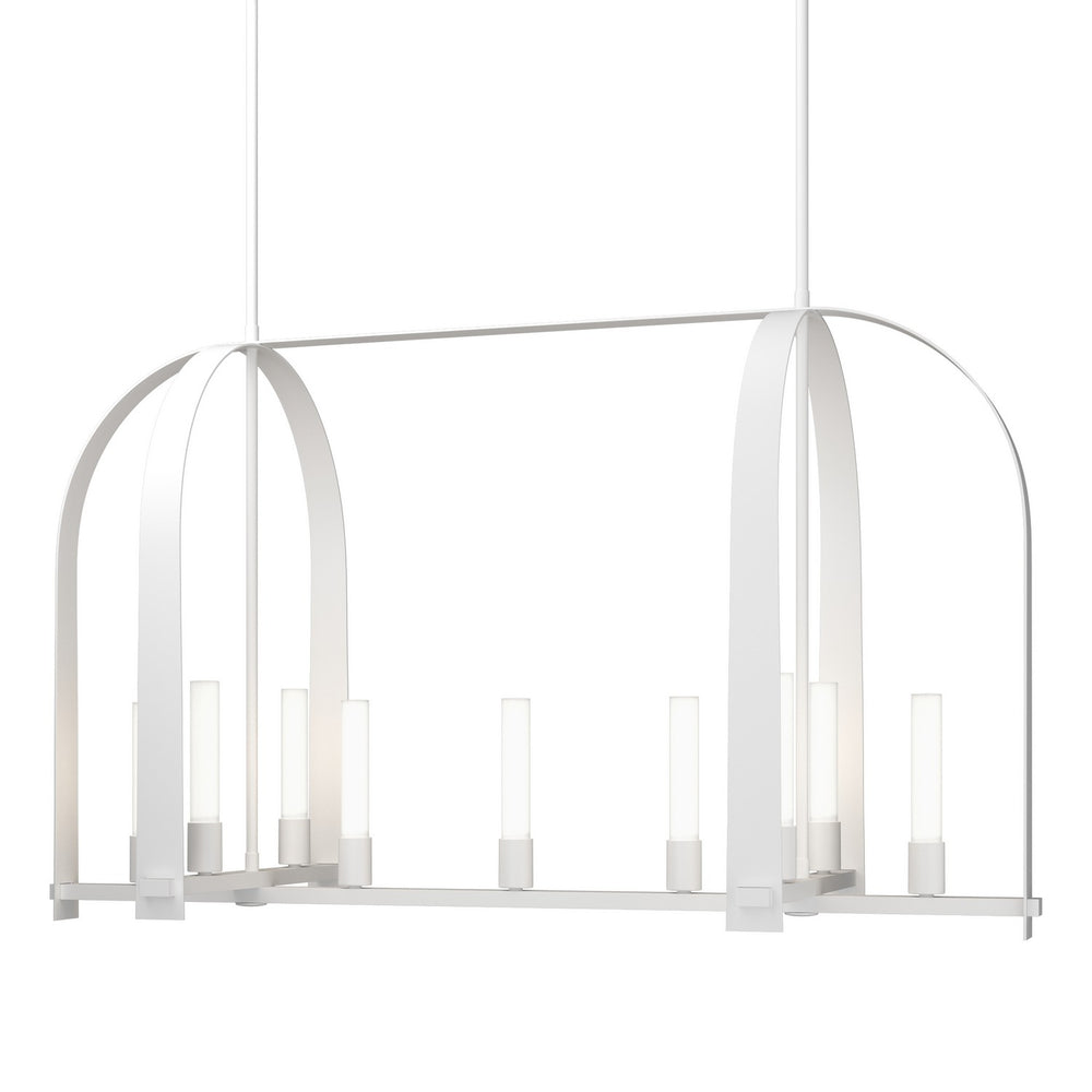Hubbardton Forge - Nine Light Pendant - Triomphe - White- Union Lighting Luminaires Decor