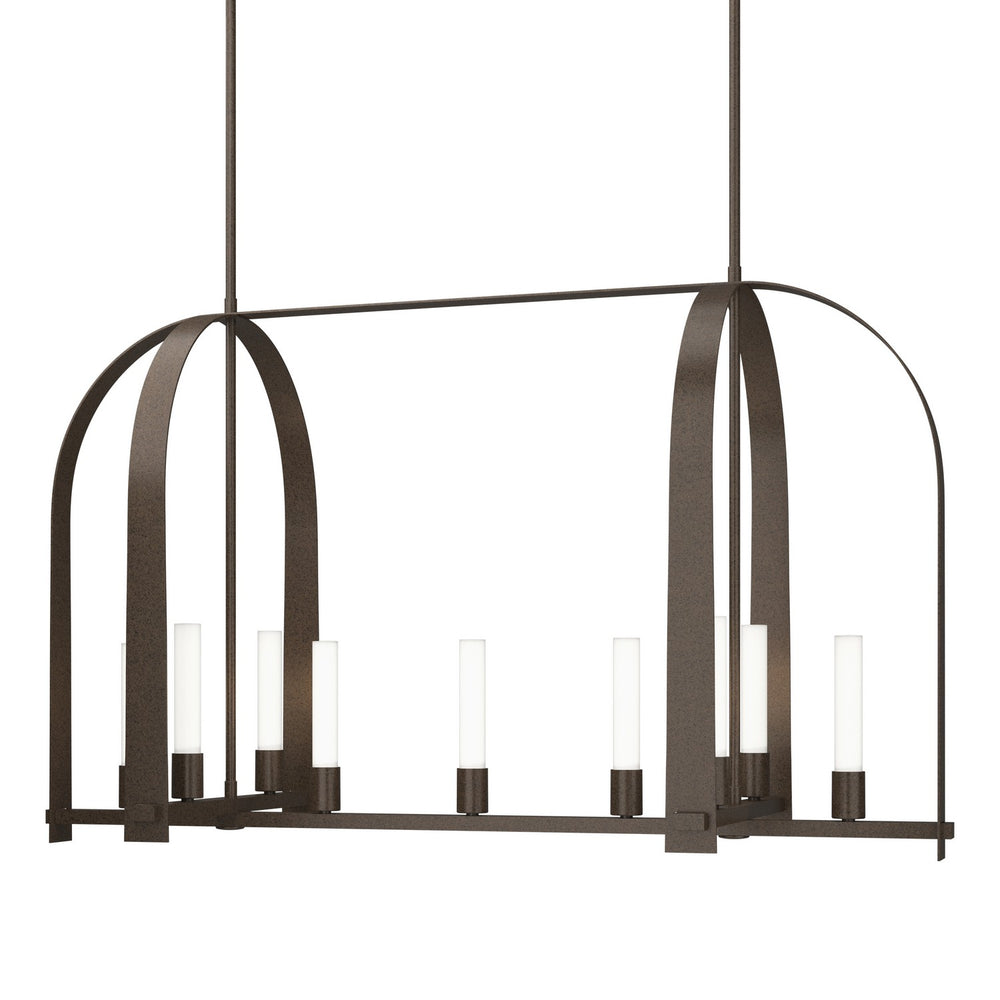 Hubbardton Forge - Nine Light Pendant - Triomphe - Bronze- Union Lighting Luminaires Decor
