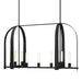 Hubbardton Forge - Nine Light Pendant - Triomphe - Black- Union Lighting Luminaires Decor