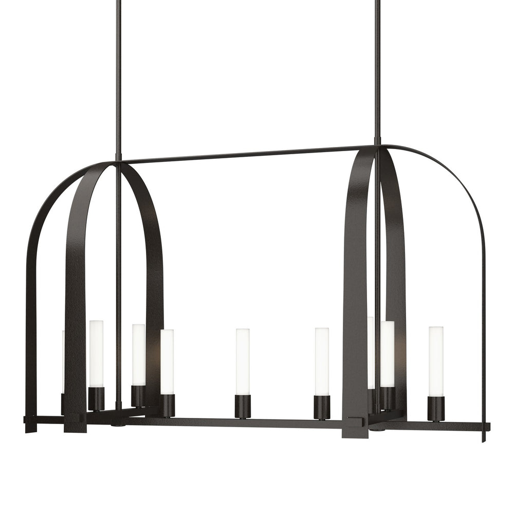 Hubbardton Forge - Nine Light Pendant - Triomphe - Oil Rubbed Bronze- Union Lighting Luminaires Decor