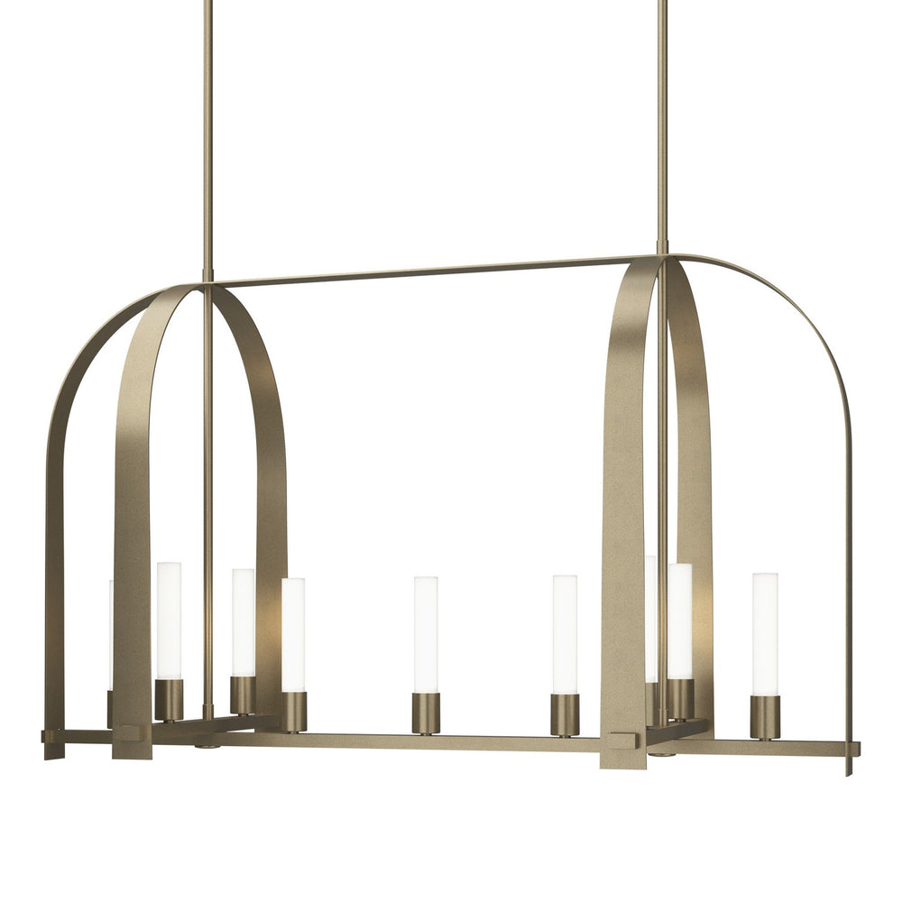 Hubbardton Forge - Nine Light Pendant - Triomphe - Soft Gold- Union Lighting Luminaires Decor