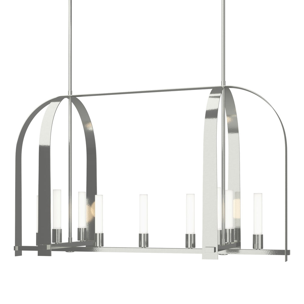 Hubbardton Forge - Nine Light Pendant - Triomphe - Sterling- Union Lighting Luminaires Decor