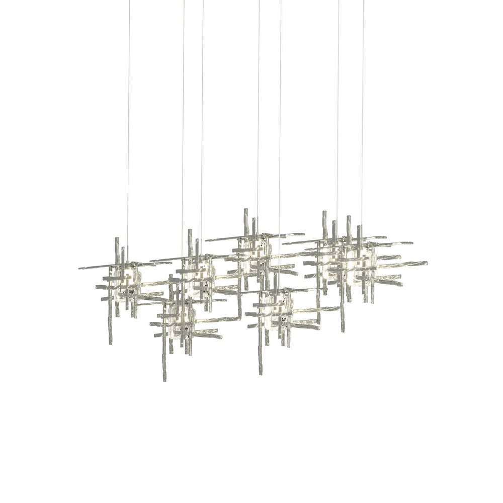 Hubbardton Forge - LED Pendant - Tura - Sterling- Union Lighting Luminaires Decor