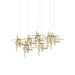 Hubbardton Forge - LED Pendant - Tura - Modern Brass- Union Lighting Luminaires Decor