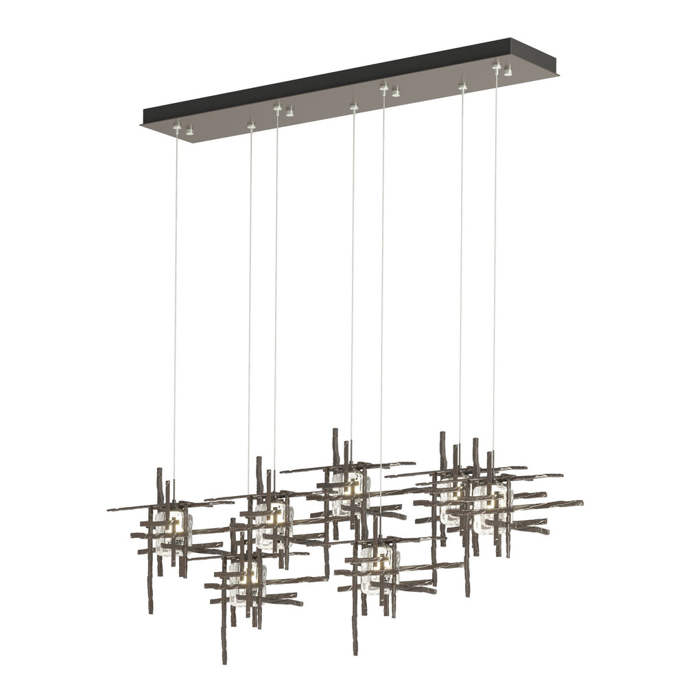 Hubbardton Forge - LED Pendant - Tura - Oil Rubbed Bronze- Union Lighting Luminaires Decor