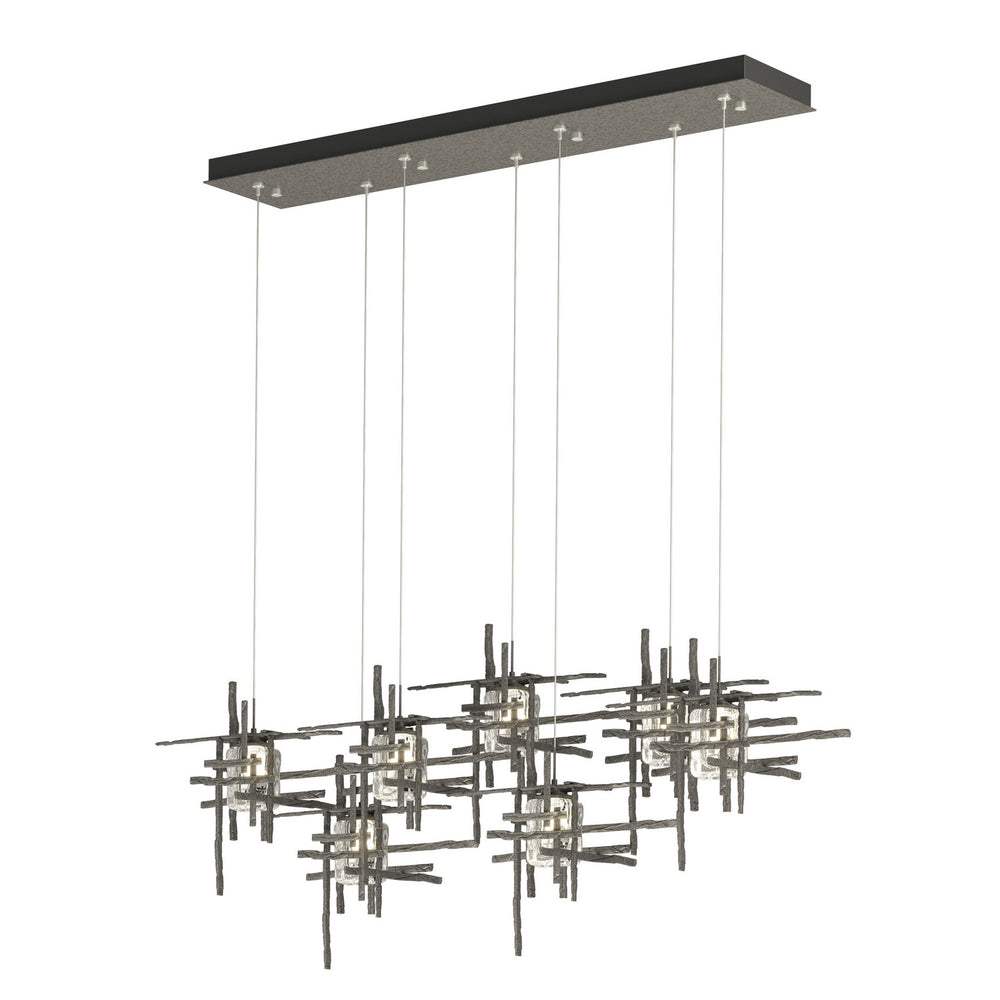 Hubbardton Forge - LED Pendant - Tura - Natural Iron- Union Lighting Luminaires Decor
