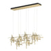 Hubbardton Forge - LED Pendant - Tura - Modern Brass- Union Lighting Luminaires Decor