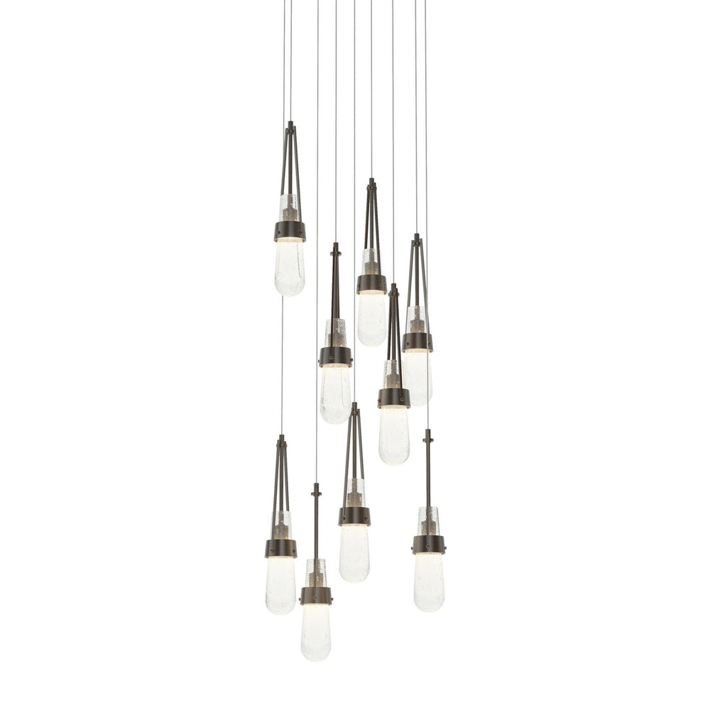 Hubbardton Forge - LED Pendant - Link - Oil Rubbed Bronze- Union Lighting Luminaires Decor