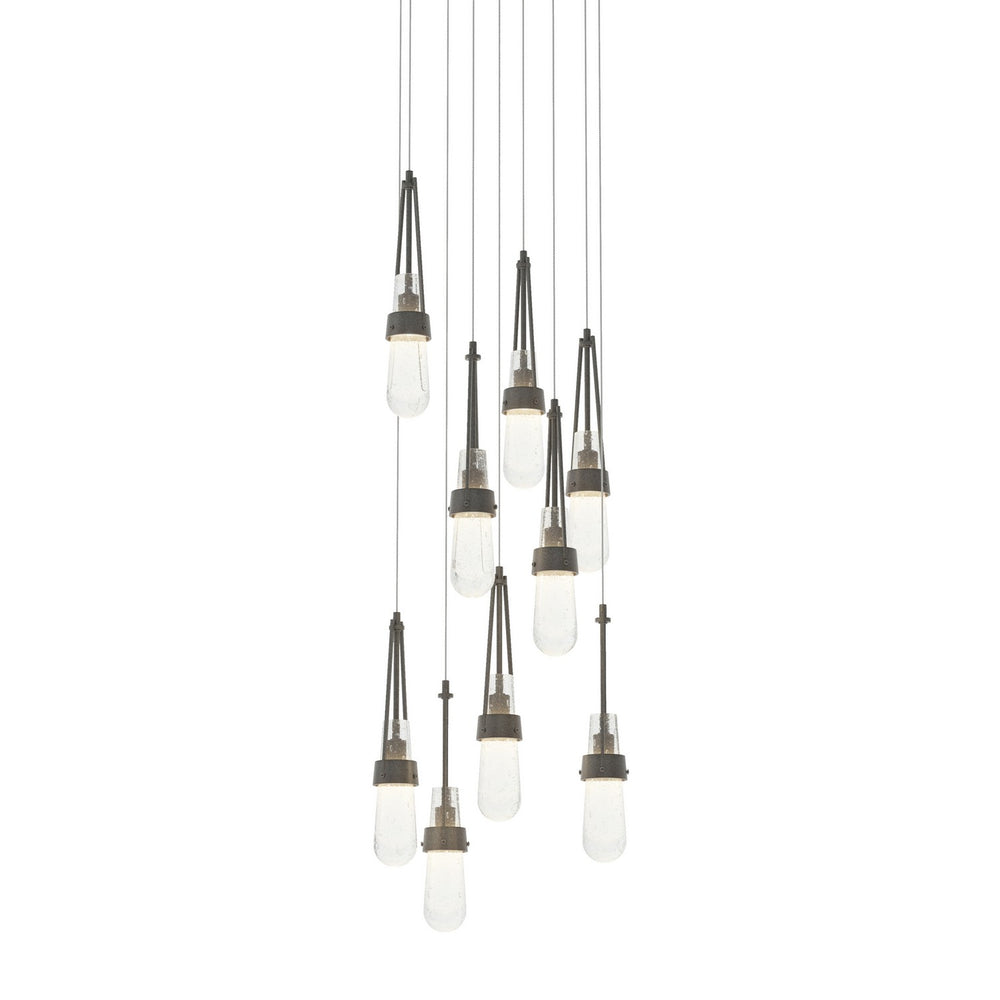 Hubbardton Forge - LED Pendant - Link - Natural Iron- Union Lighting Luminaires Decor