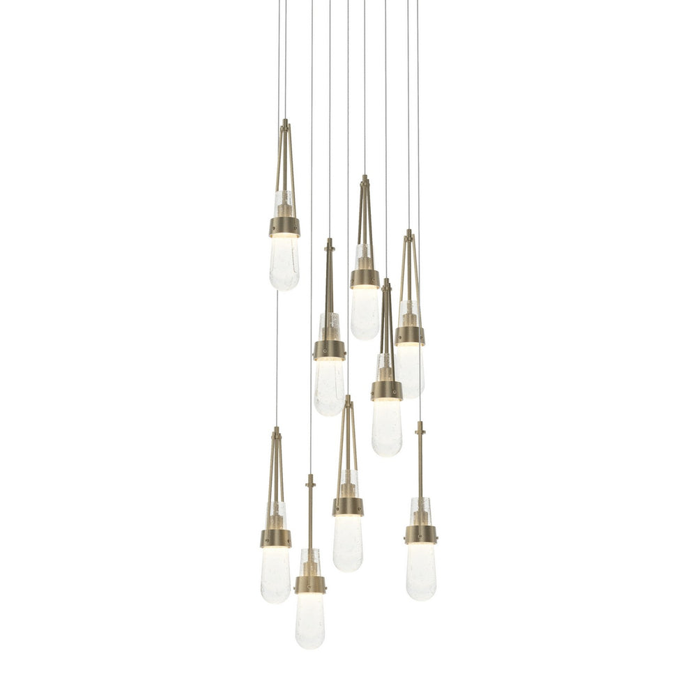 Hubbardton Forge - LED Pendant - Link - Soft Gold- Union Lighting Luminaires Decor