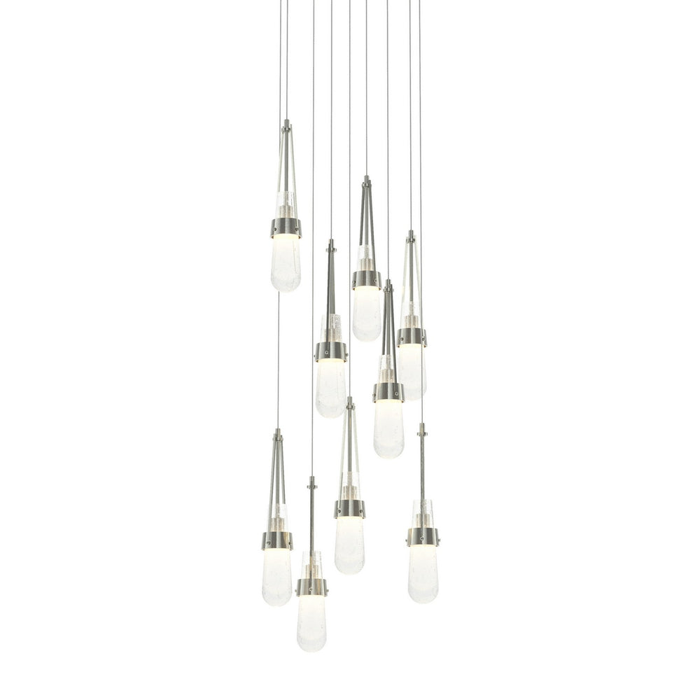 Hubbardton Forge - LED Pendant - Link - Sterling- Union Lighting Luminaires Decor
