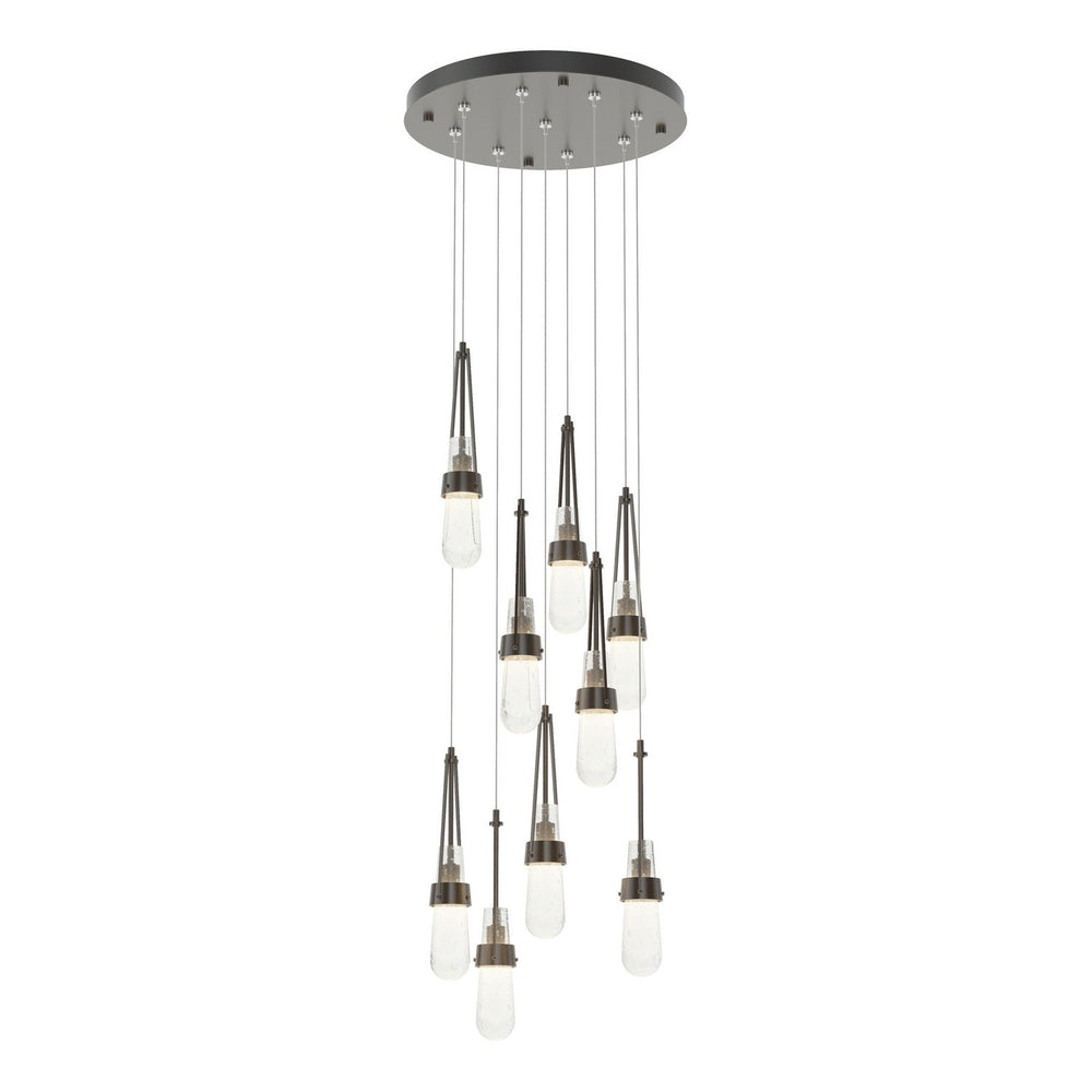 Hubbardton Forge - LED Pendant - Link - Oil Rubbed Bronze- Union Lighting Luminaires Decor