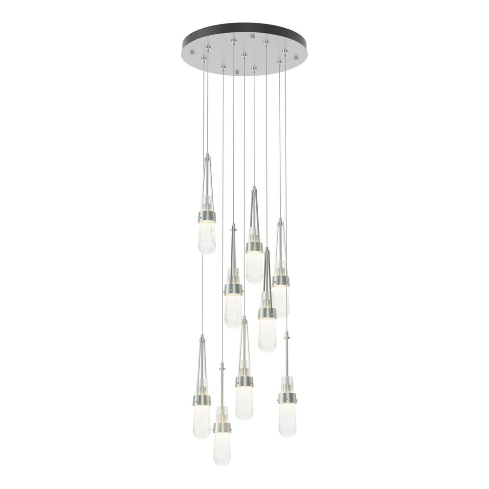 Hubbardton Forge - LED Pendant - Link - Vintage Platinum- Union Lighting Luminaires Decor