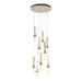 Hubbardton Forge - LED Pendant - Link - Modern Brass- Union Lighting Luminaires Decor
