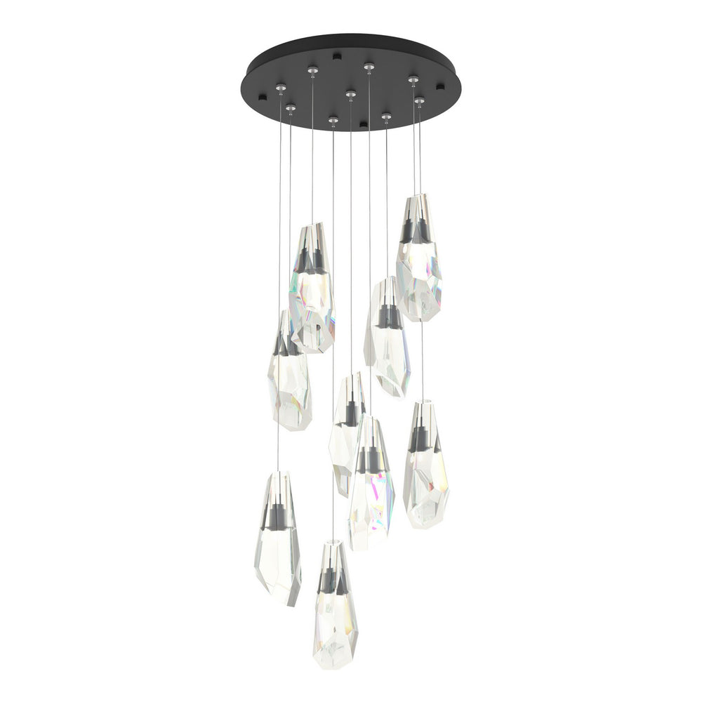 Hubbardton Forge - LED Pendant - Luma - Black- Union Lighting Luminaires Decor