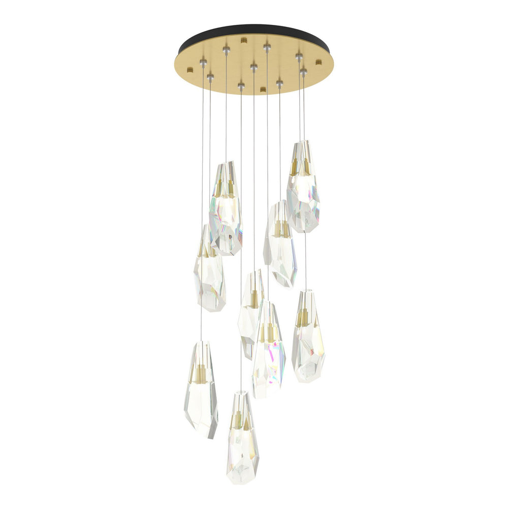 Hubbardton Forge - LED Pendant - Luma - Modern Brass- Union Lighting Luminaires Decor