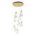 Hubbardton Forge - LED Pendant - Luma - Modern Brass- Union Lighting Luminaires Decor