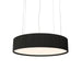 Accord Lighting - LED Pendant - Cylindrical - Charcoal- Union Lighting Luminaires Decor