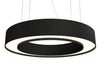 Accord Lighting - LED Pendant - Cylindrical - Charcoal- Union Lighting Luminaires Decor