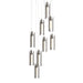 Hubbardton Forge - LED Pendant - Exos Glass - Bronze- Union Lighting Luminaires Decor