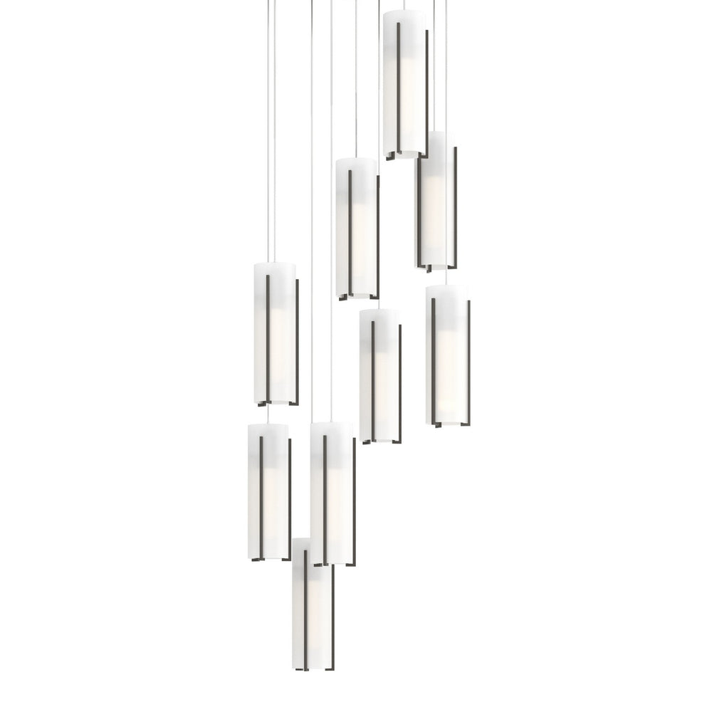 Hubbardton Forge - LED Pendant - Exos Glass - Dark Smoke- Union Lighting Luminaires Decor