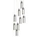 Hubbardton Forge - LED Pendant - Exos Glass - Oil Rubbed Bronze- Union Lighting Luminaires Decor