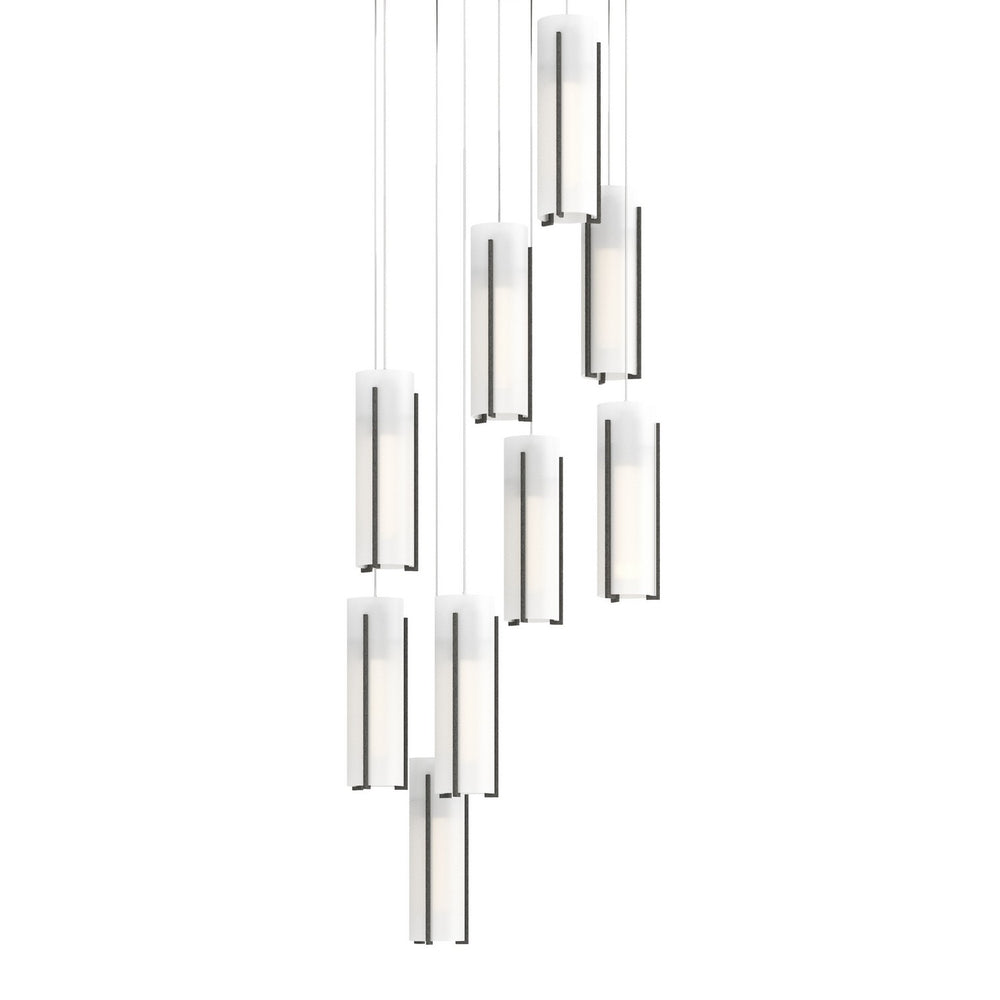 Hubbardton Forge - LED Pendant - Exos Glass - Natural Iron- Union Lighting Luminaires Decor