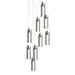 Hubbardton Forge - LED Pendant - Exos Glass - Natural Iron- Union Lighting Luminaires Decor