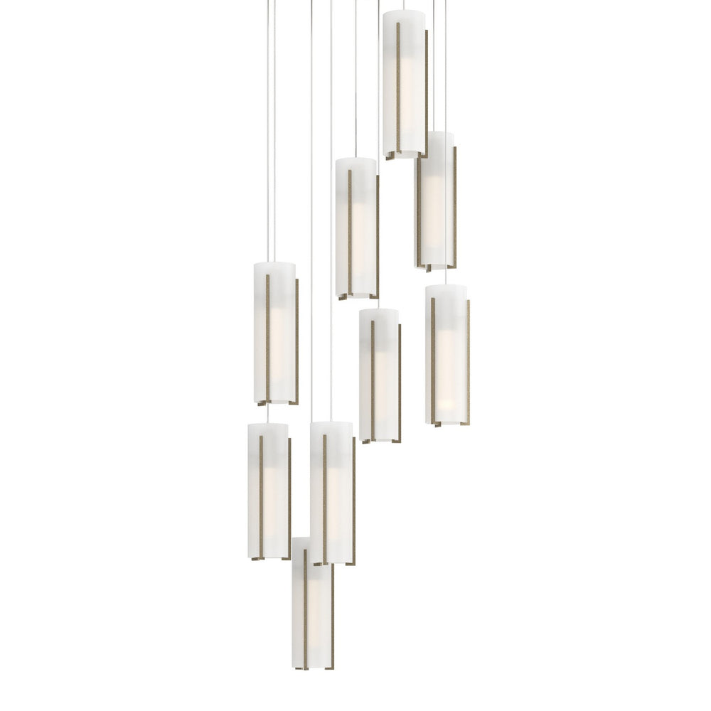 Hubbardton Forge - LED Pendant - Exos Glass - Soft Gold- Union Lighting Luminaires Decor