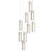 Hubbardton Forge - LED Pendant - Exos Glass - Soft Gold- Union Lighting Luminaires Decor