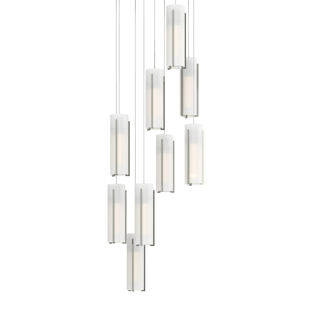 Hubbardton Forge - LED Pendant - Exos Glass - Sterling- Union Lighting Luminaires Decor