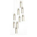 Hubbardton Forge - LED Pendant - Exos Glass - Modern Brass- Union Lighting Luminaires Decor