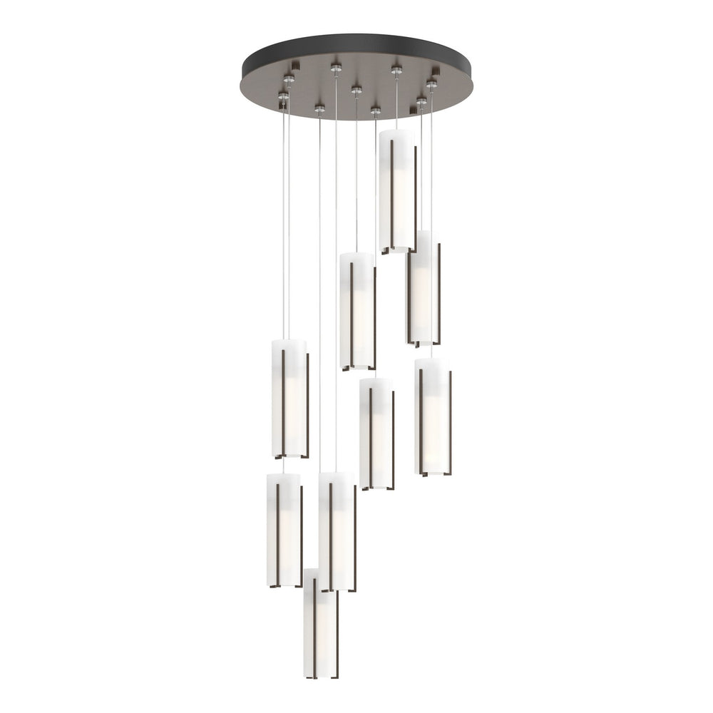 Hubbardton Forge - LED Pendant - Exos Glass - Bronze- Union Lighting Luminaires Decor