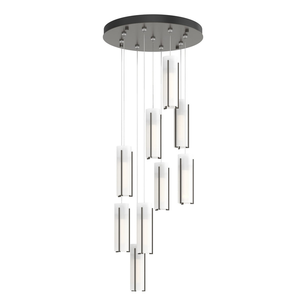 Hubbardton Forge - LED Pendant - Exos Glass - Dark Smoke- Union Lighting Luminaires Decor