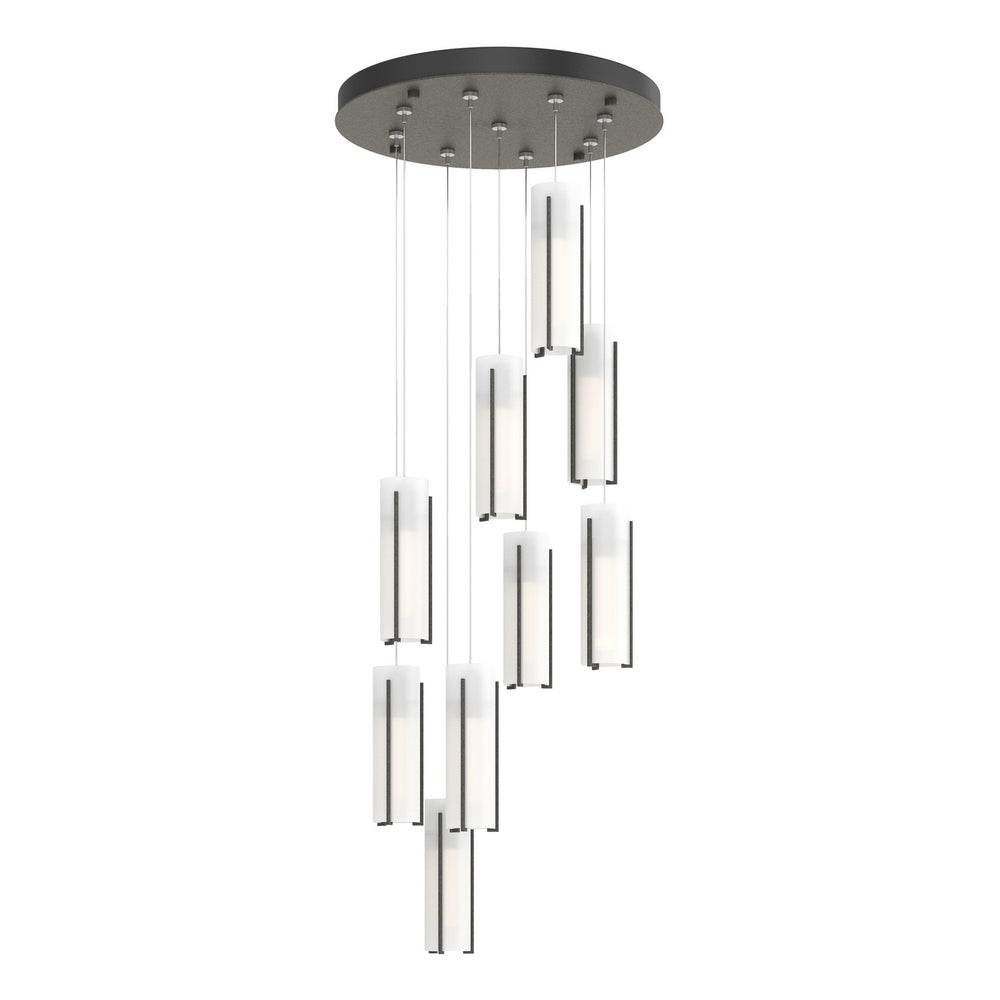 Hubbardton Forge - LED Pendant - Exos Glass - Natural Iron- Union Lighting Luminaires Decor