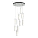 Hubbardton Forge - LED Pendant - Exos Glass - Vintage Platinum- Union Lighting Luminaires Decor